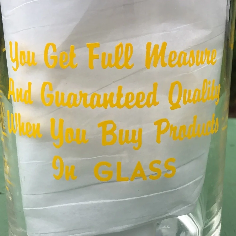 Vintage Libbey Union Made Measuring Glass Cocktail Mixing Barware